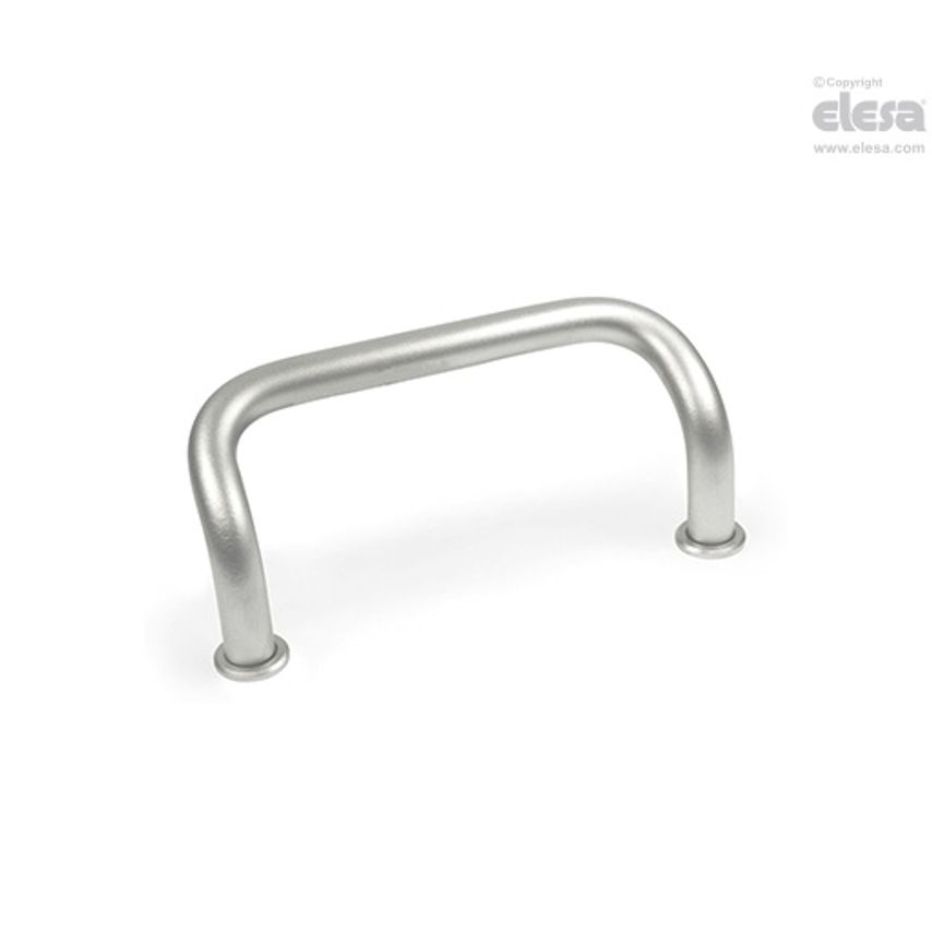 Double-curved handle-GN 425.1-NI-8-100-GS
