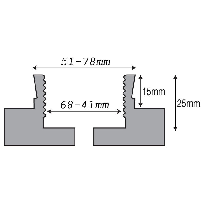 Dovetail Jaws, Serrated Inside for Nexus3 Chuck