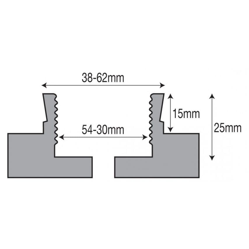 Dovetail Jaws, Serrated Inside for Viper2 Chuck