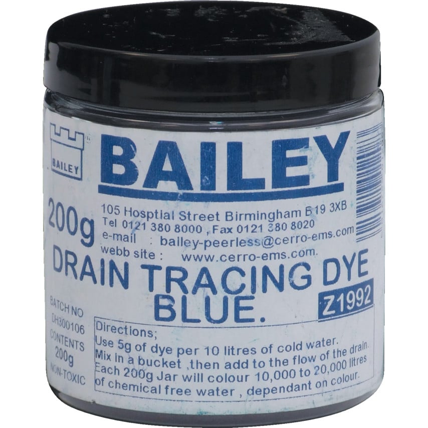 Drain Trace Dye Blue 200g M