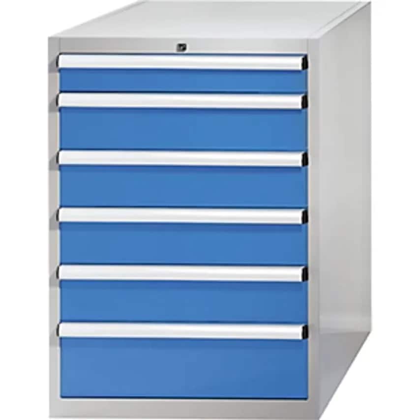 Drawer Cupboard, Height X Width X Depth 1000 X 717 X 725mm, Drawers 1 X 100, 4 X 150, 1 X 200mm