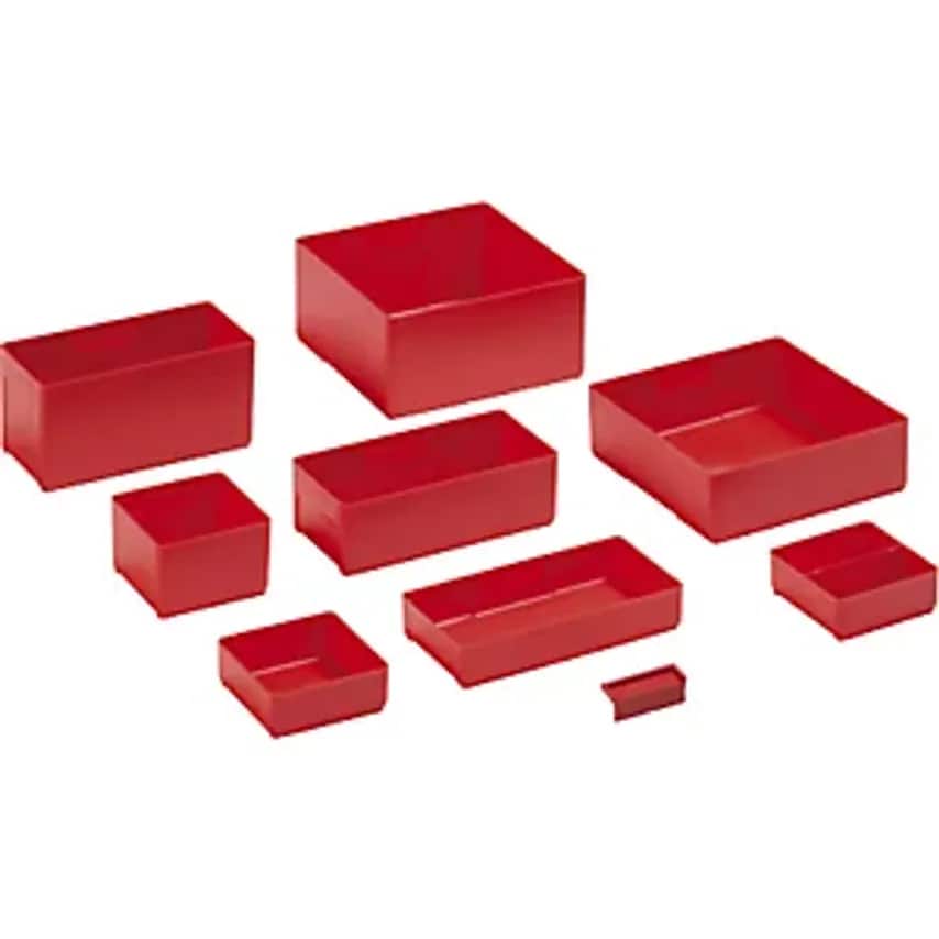 Drawer Division, Insert Boxes, 75 X 75mm, Drawer Height 50mm, Pack Of 12