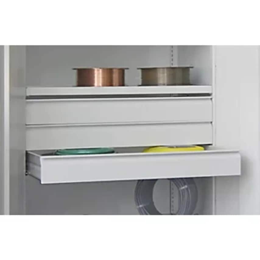 Drawer, Powder Coated, For Heavy Duty Cupboard Without Centre Partition, Front Height 175mm