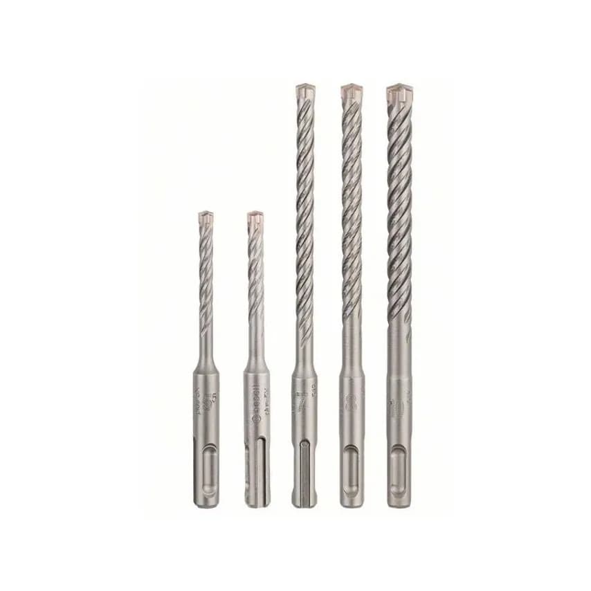 Drill Bit Set Masonry SDS-Plus-5 x 5-PIECE 5.5/6/6/8/10mm Car