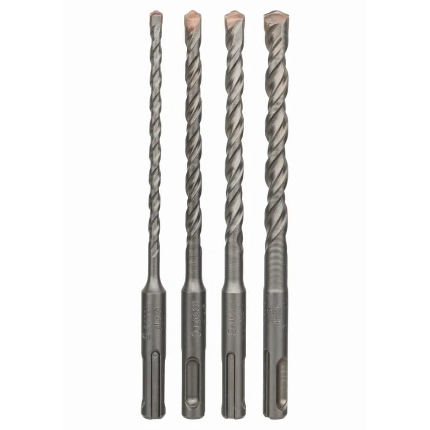 Drill Bit Set SDS-PLUS-3 4 Piece 5.5/7/8/10mm