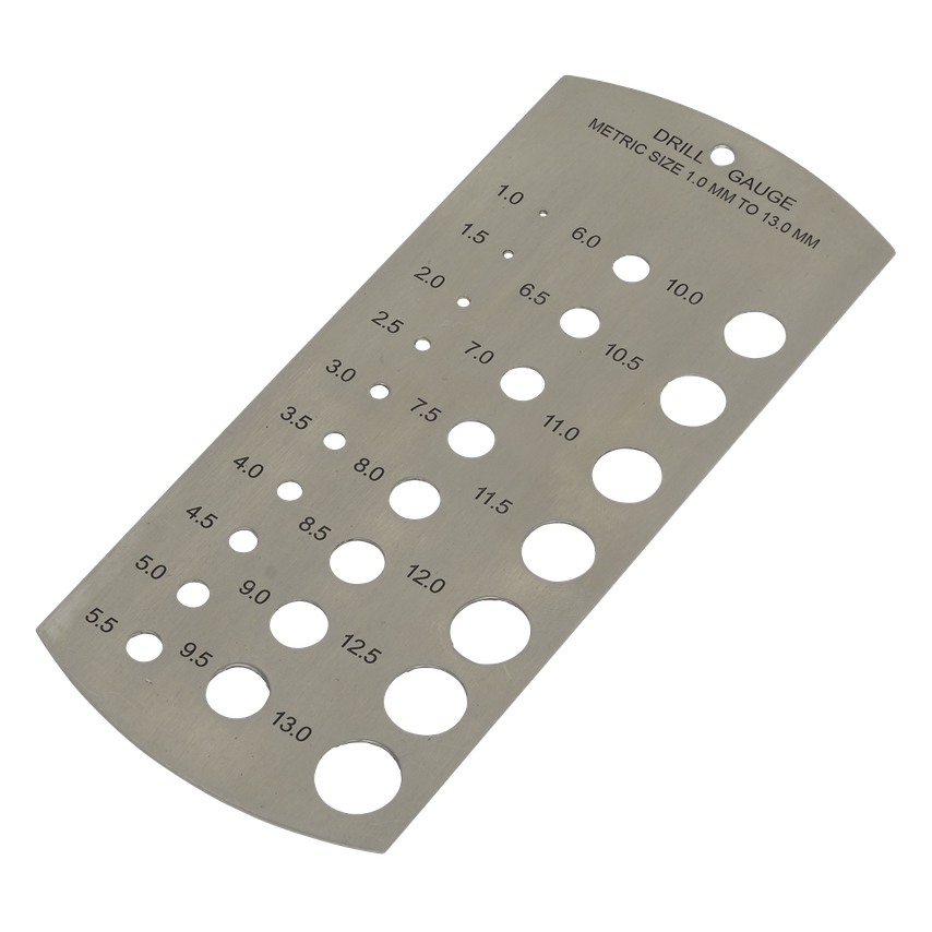 Drill Gauge Metric 1-13mm