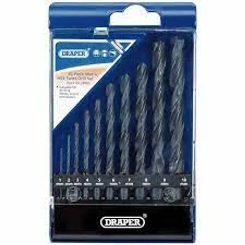 Drill HSS Set Metric 10 Piece 1.0-10mm