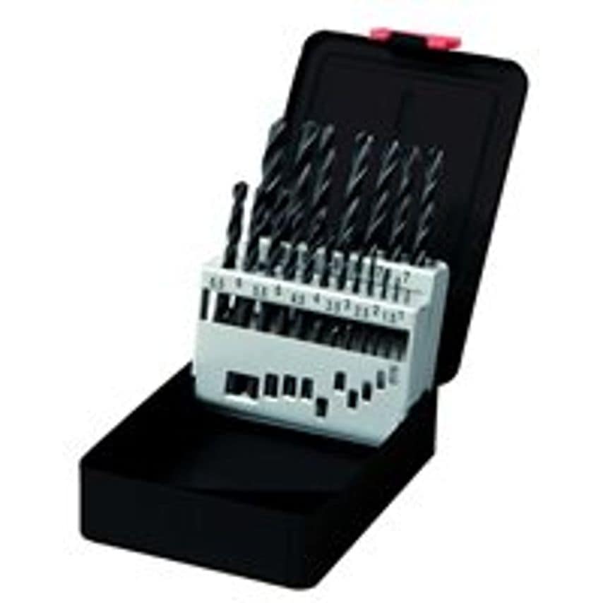 Drills 1-10mm HSS Ground Jobber Drill Set 19PC Set