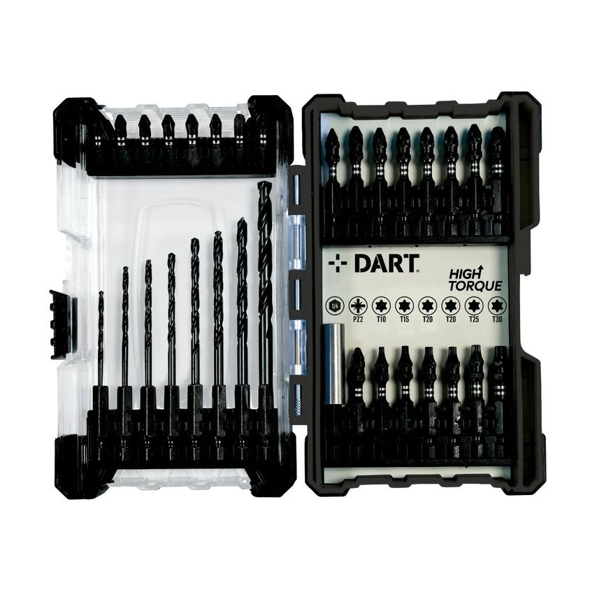Driver Impact Bit and Drill Set 32pc