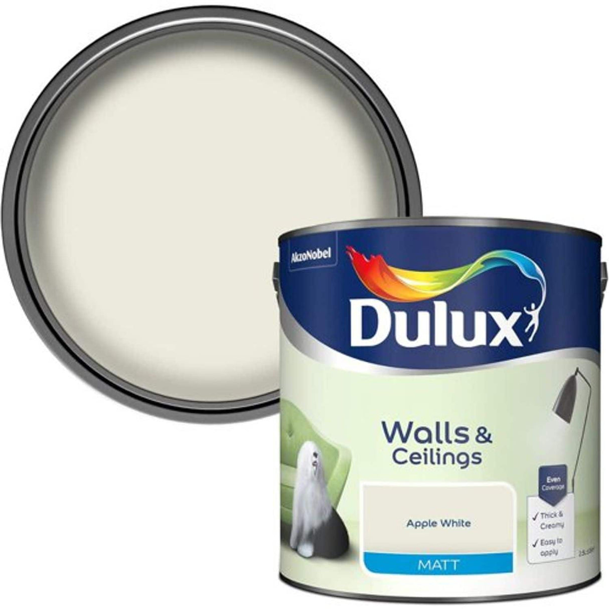 Du Matt, Apple White - 2.5L