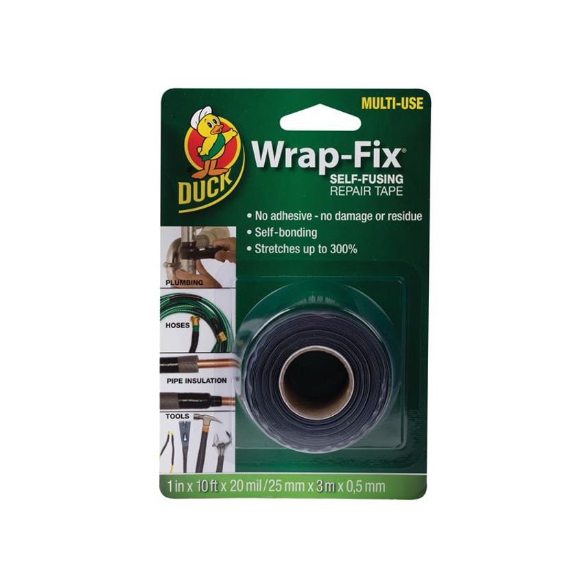 Duck Tape Wrap-Fix Self-Fusing Repair Tape 25mm x 3m SHU283037