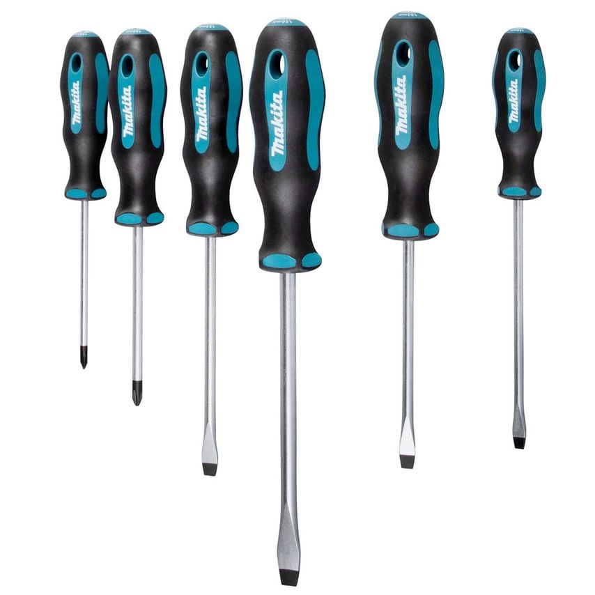 E-10506 Screw Driver Set SL & PH - 6 Piece