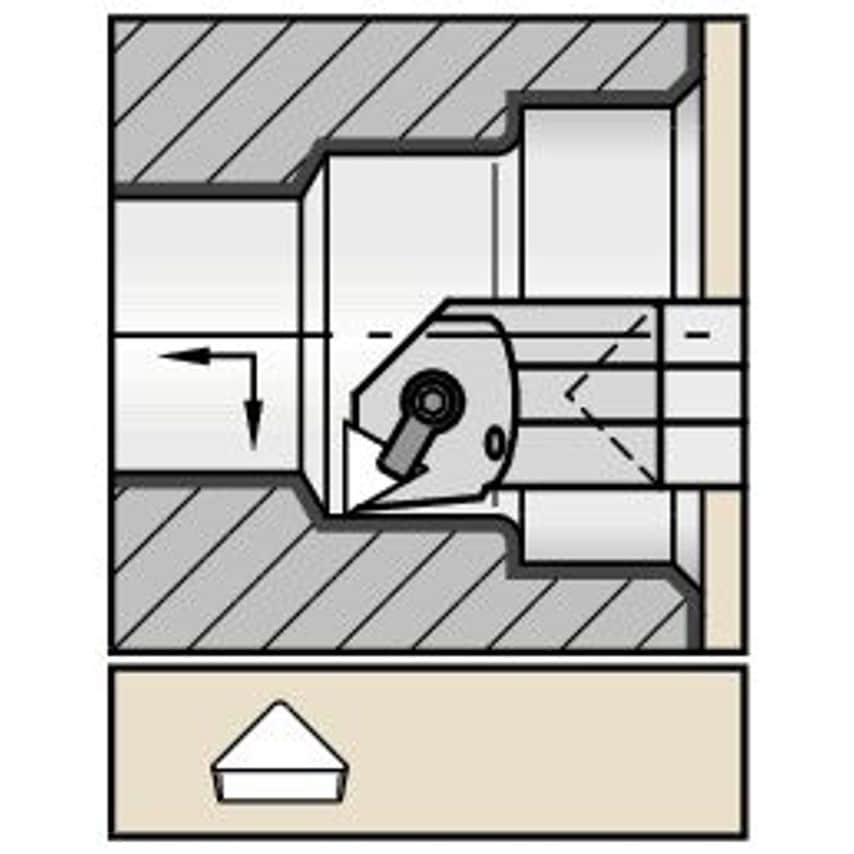 E10MCTFPR2 C Clamping Boring Bar D0.63 L6