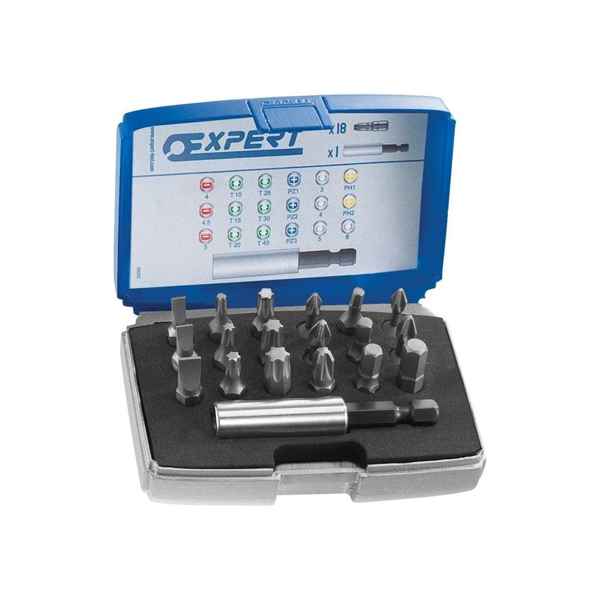 E113901 1/4in Bit Set, 19 Piece