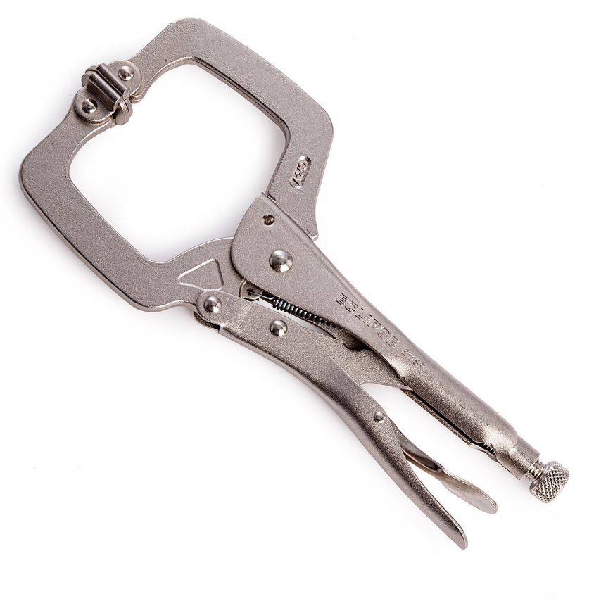 E11SP Locking C-clamps with Swivel Pads 11IN/275MM