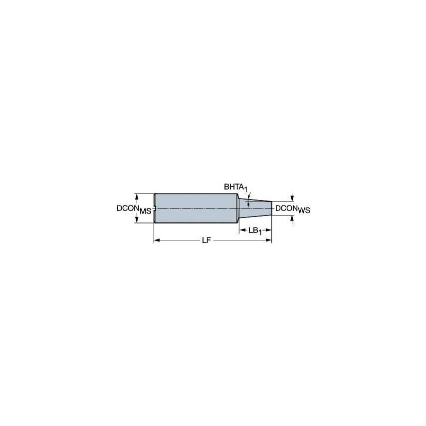 E12-A32-CS-250 Cylindrical Shank Adapter