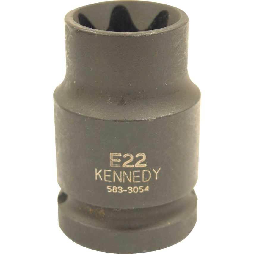 E22 Ext. TORX Impact Socket 1/2" Square Drive