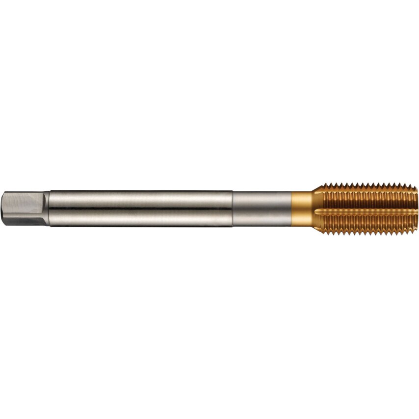E286 6-40UNF HSS-E Tin Fluteless (Oil Grooves) Tap DIN 2184-1