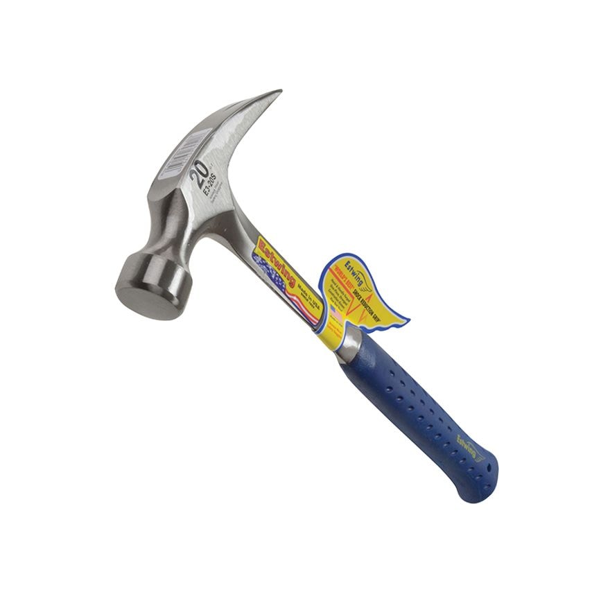 E3/20S Straight Claw Hammer - Vinyl Grip 560g (20oz) ESTE320S