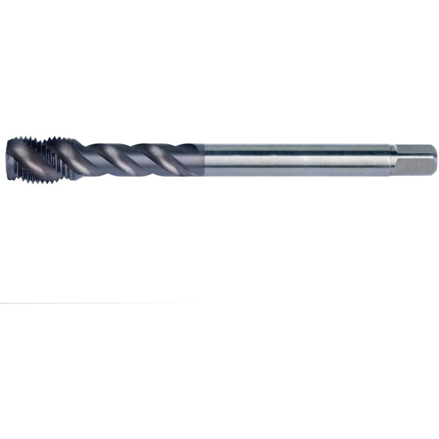 E398 M12 x 1.00 mm HSS-E-PM TICN6HX Spiral Flute Tap DIN 371/6