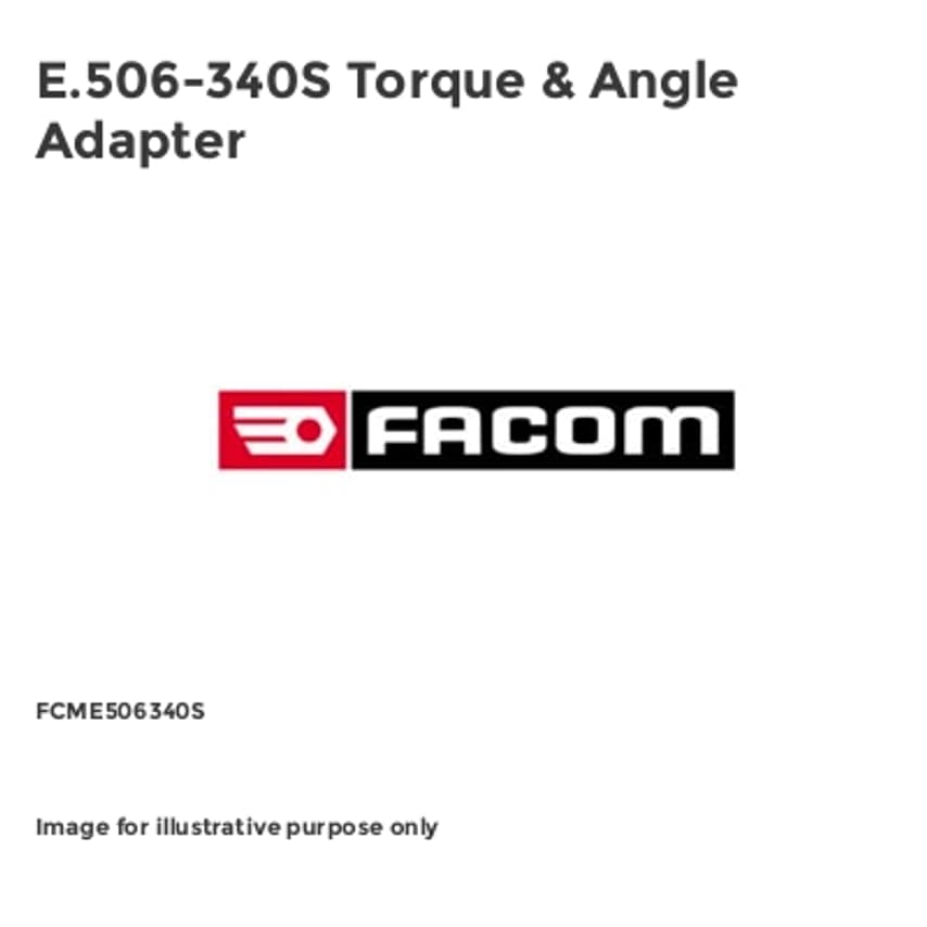 E.506-340S Torque & Angle Adapter