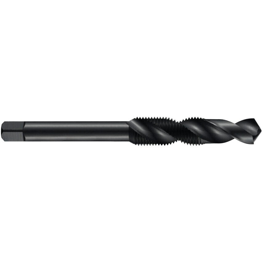 E654 3/8"x24UNF HSS ST Spiral Flute (30DEG) Combi Drill/Tap DIN