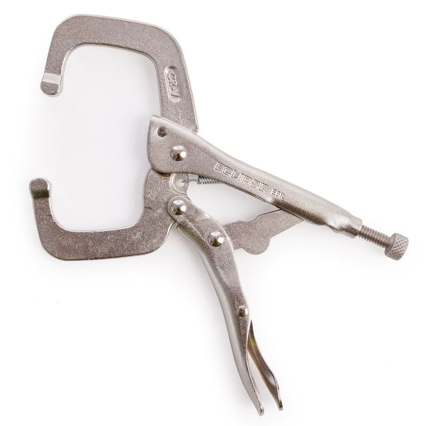 E6R Locking C-Clamps with Regular Tips 6"/150mm
