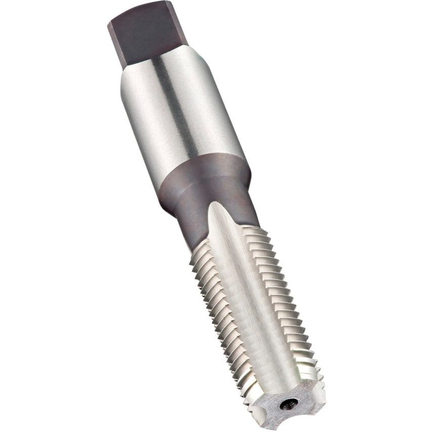 E708 1/4"X18 NPSM HSS Straight Flute Machine Tap ANSI B94.9