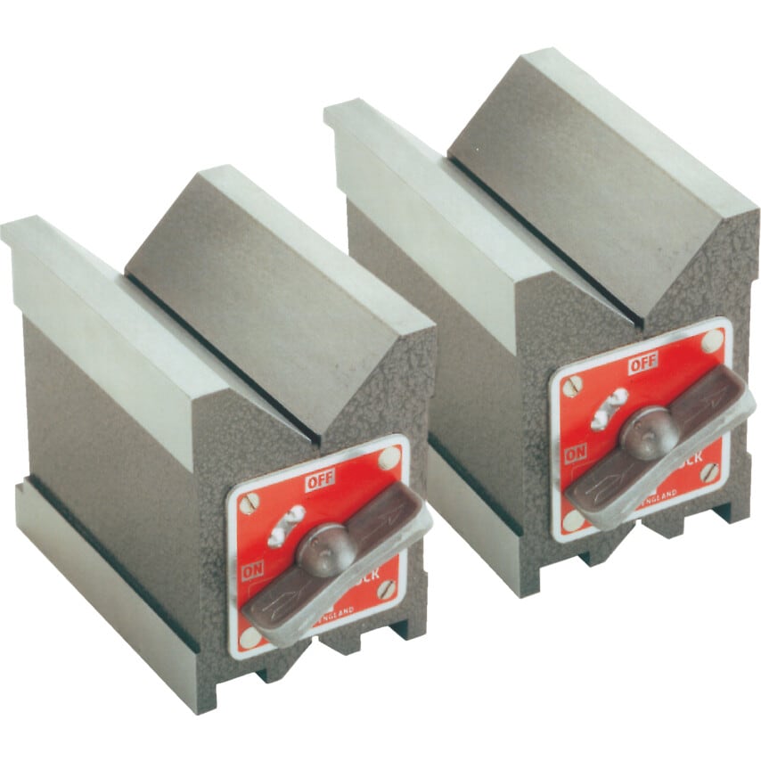 E934MP Matched Magnetic Vee Blocks (Pair)