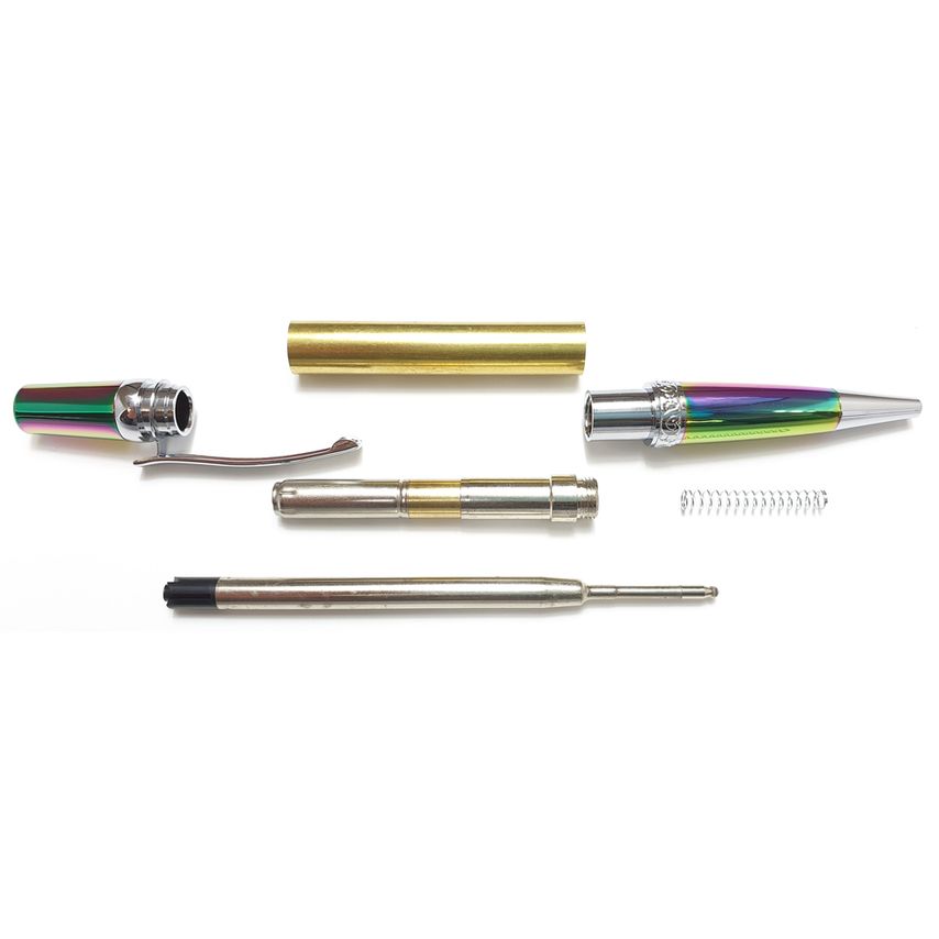 EB3 Elegant Beauty Twist Pen - Chrome & Pearlescent