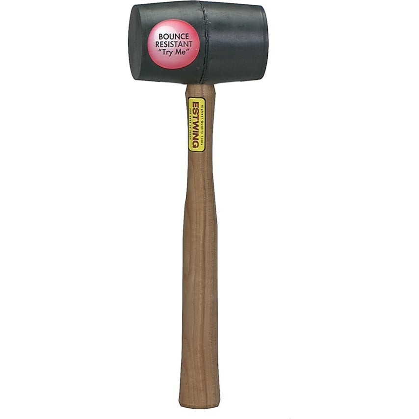 EDH/12 12OZ Black Rubber Deadhead Mallets