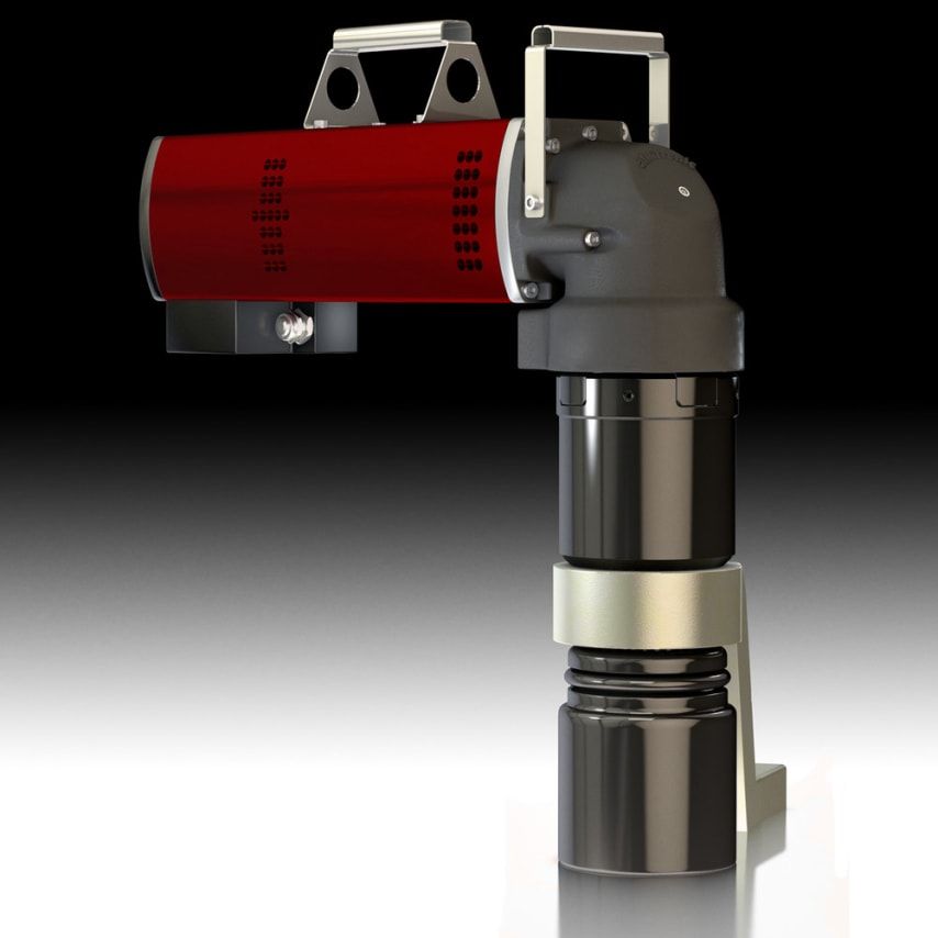 EFW600 Right Angle Electric Multiplier 1 1/2" Dr) (1100 - 6150 N.m)