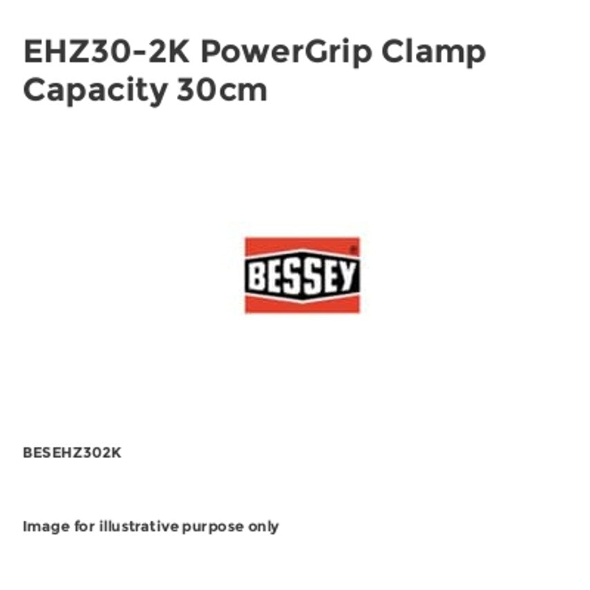 EHZ30-2K PowerGrip Clamp Capacity 30cm