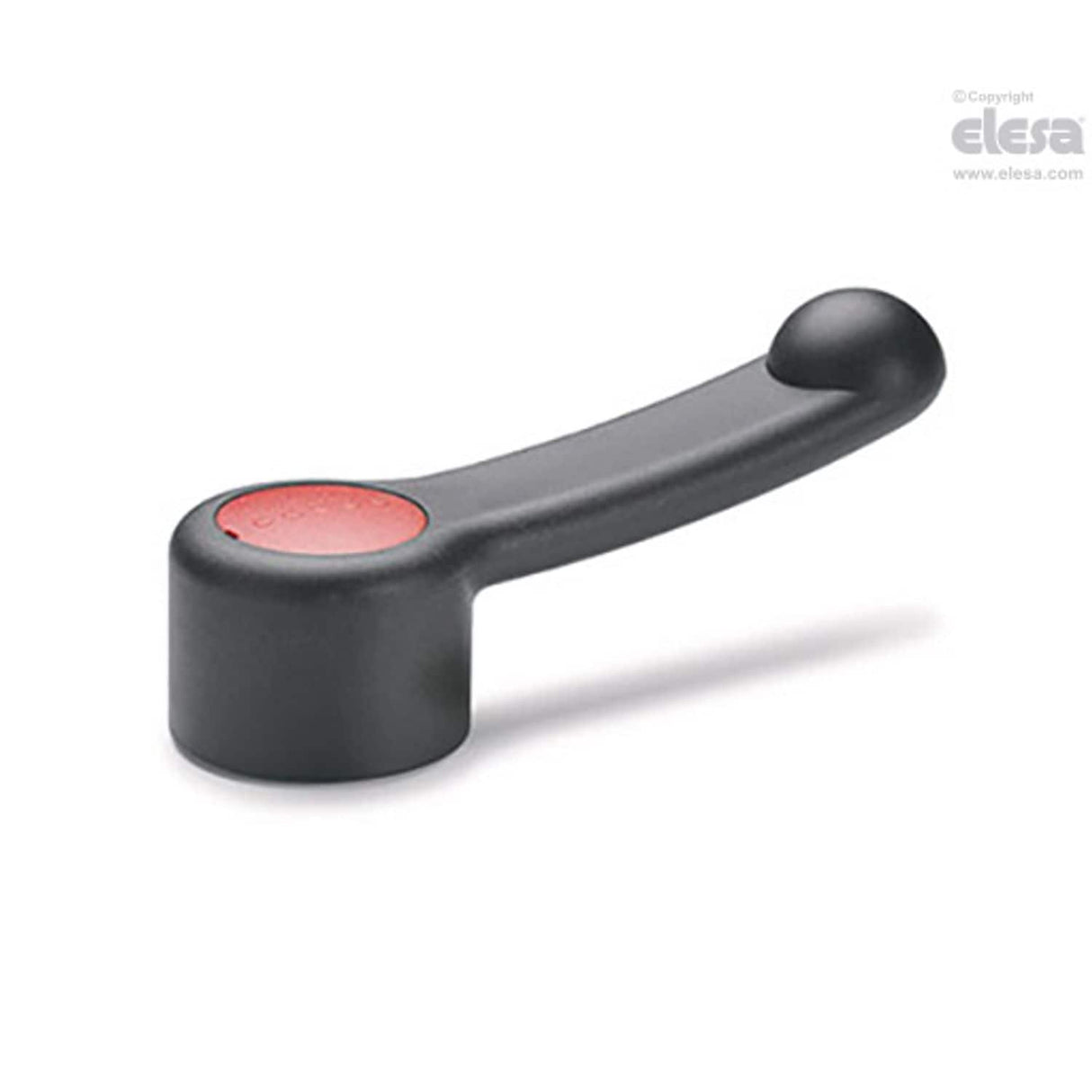 ELC Control levers arranged for clicking operation technopolymer AISI 303 stainless steel boss cap in the Ergostyle colours ELC.67-SST-6-C2