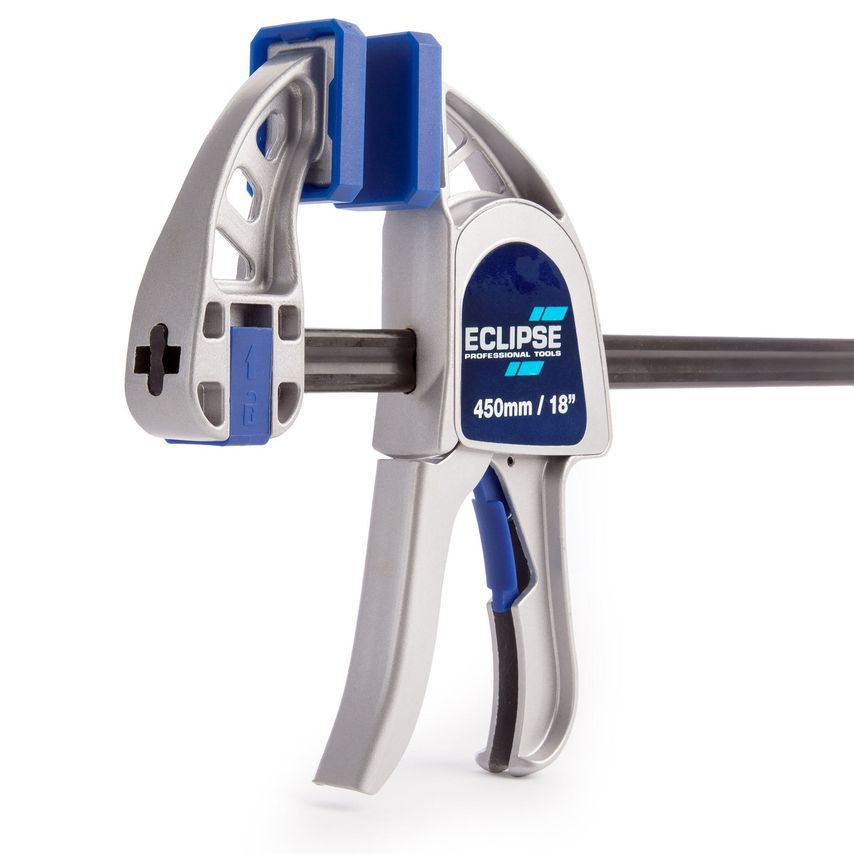 EOHBC18-HD Heavy Duty One Handed Bar Clamp and Spreader 18IN/450MM