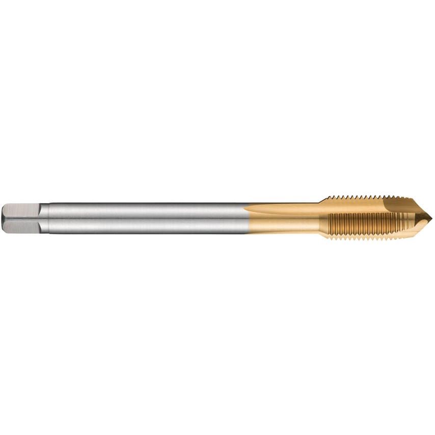 EP10TIN M12X1.25MM HSS-E Metric Fine Spiral Point Tap - TiN Coated - DIN 374