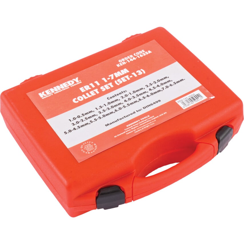 ER11 1-7mm Collet Set DIN6499 (SET-13)
