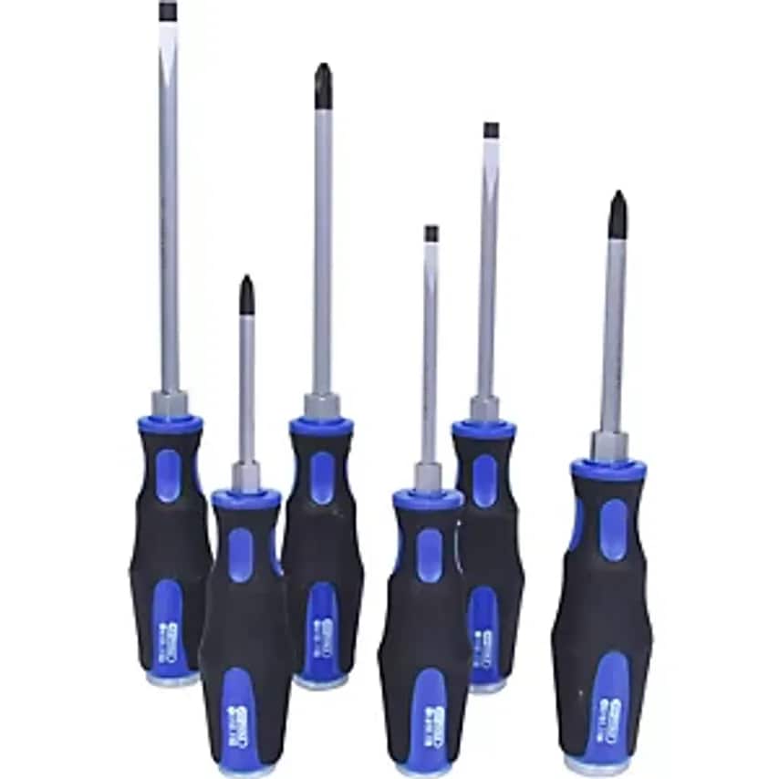 ERGOTORQUEmax Hammer Cap Screwdriver Set slot/PH 6 Parts