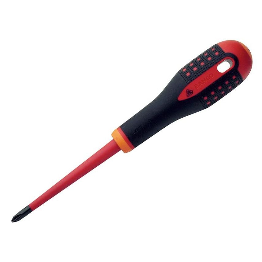 ERGO Slim VDE Insulated Phillips Screwdriver PH2 x 100mm BAHBE8620SL