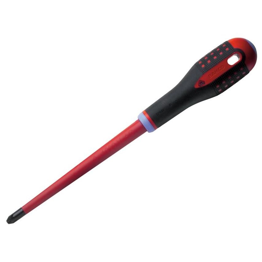 ERGO Slim VDE Insulated Pozidriv Screwdriver PZ2 x 80mm BAHBE8820SL