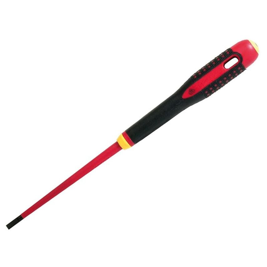 ERGO Slim VDE Insulated Slotted Screwdriver 3.0 x 100mm BAHBE8220SL