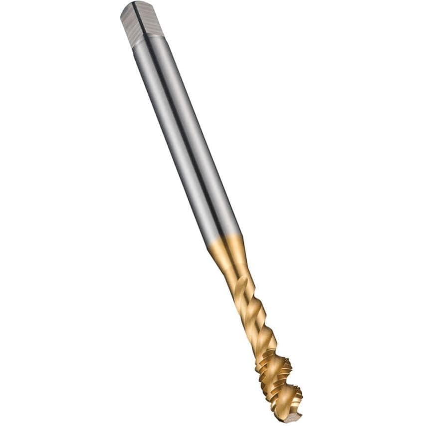 EX00TIN M27X3MM HSS-E TiN Multi-application Spiral Flute Tap DIN371/6