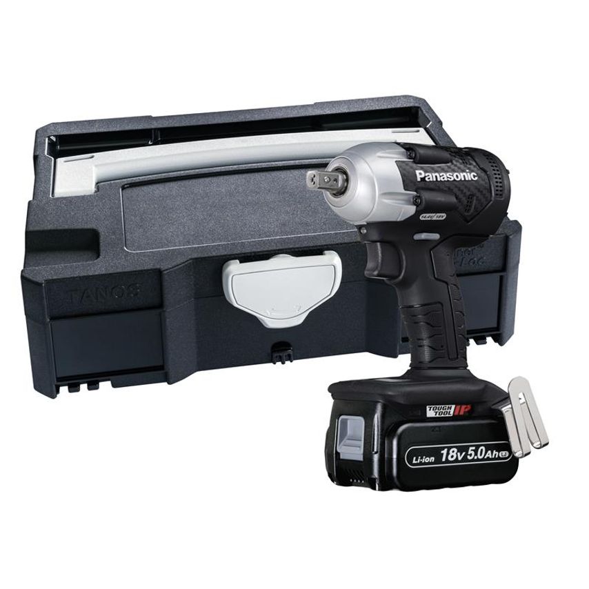 EY75A8LJ2G 1/2in Impact Wrench & Systainer Case 18V 2 x 5.0Ah Li-ion PAN75A8LJ