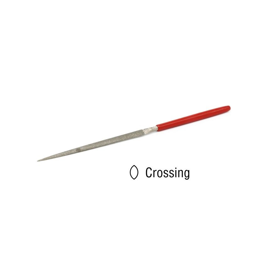 EZE-LAP Needle File Crossing  Fine