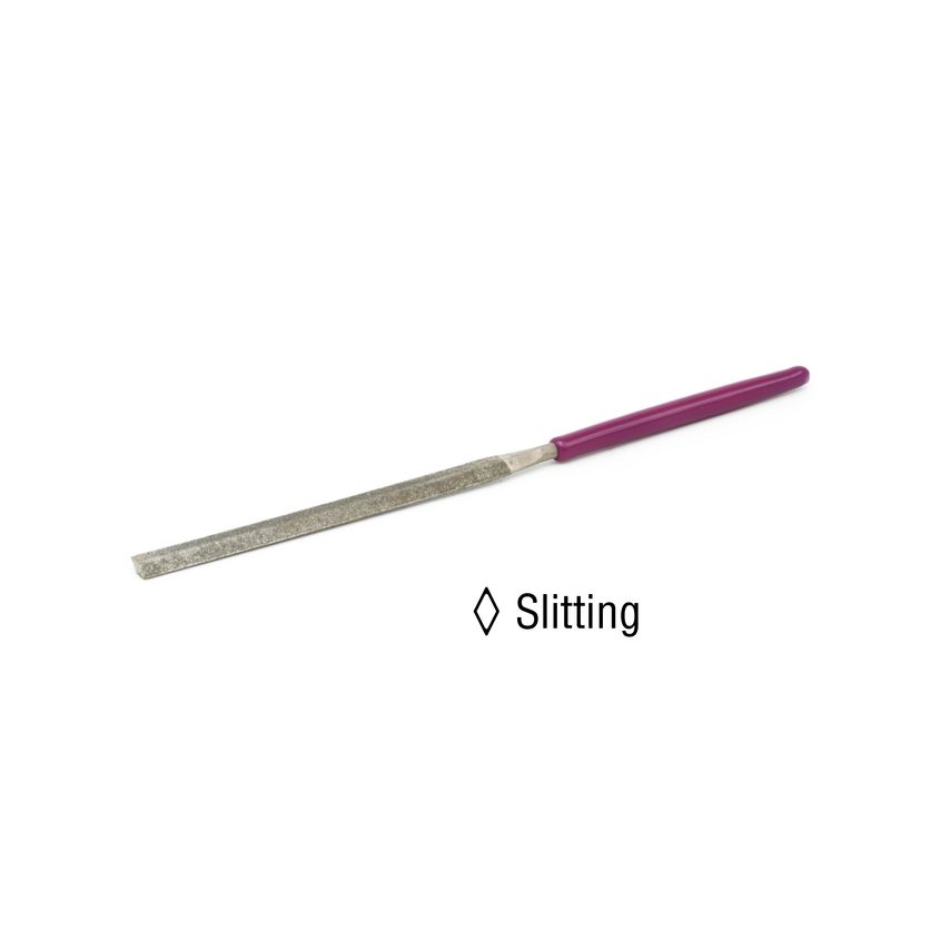 EZE-LAP Needle File Slitting  Coarse