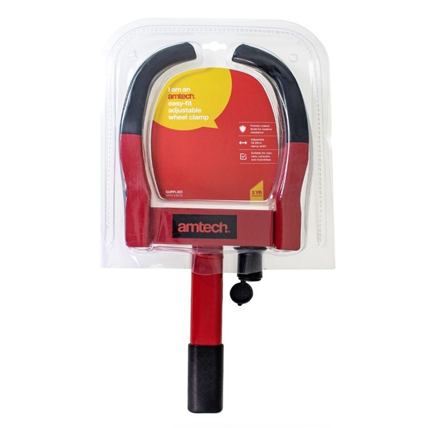 Easy-Fit Adjustable Wheel Clamp
