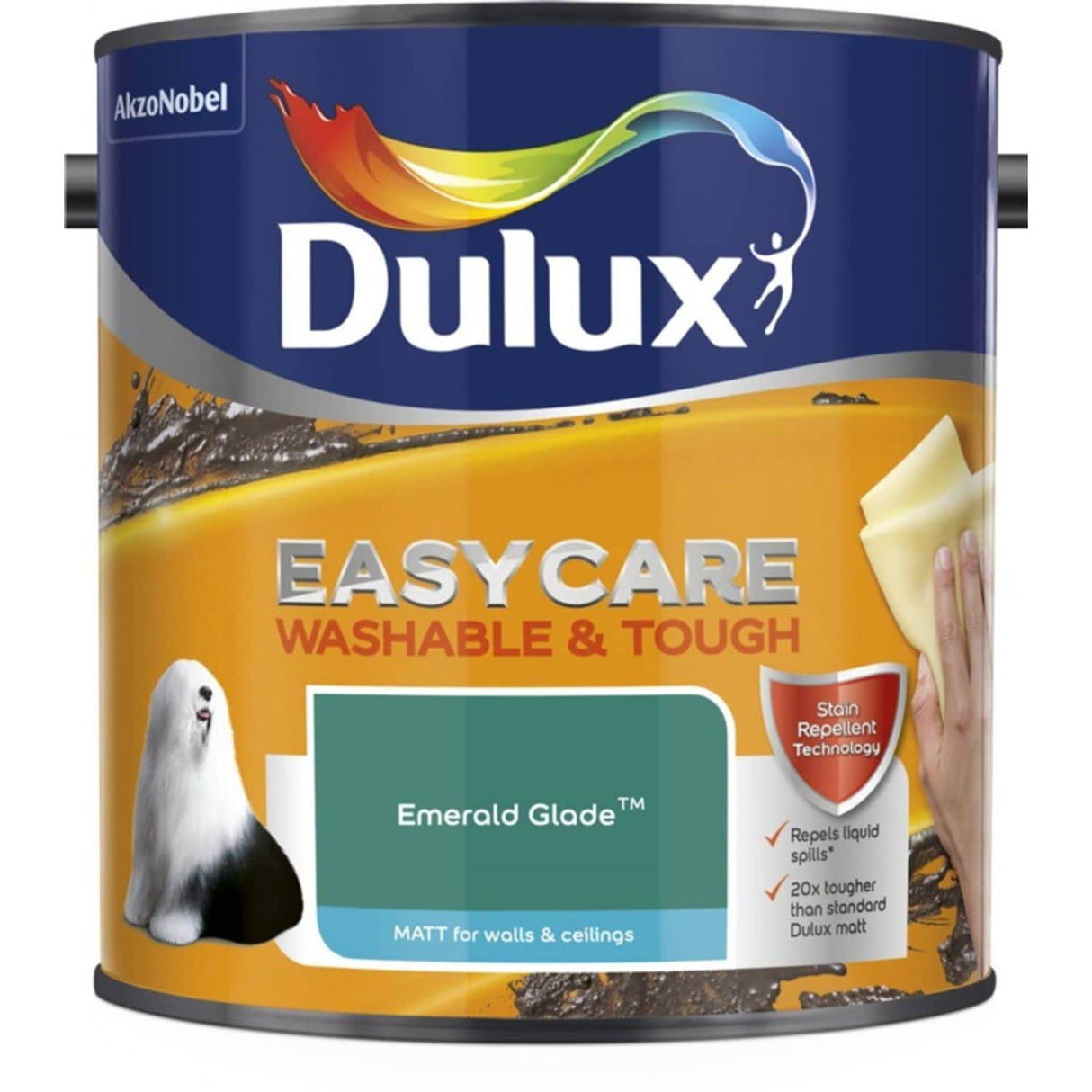 Easycare Matt Paint 2.5 Litre Emerald Glade