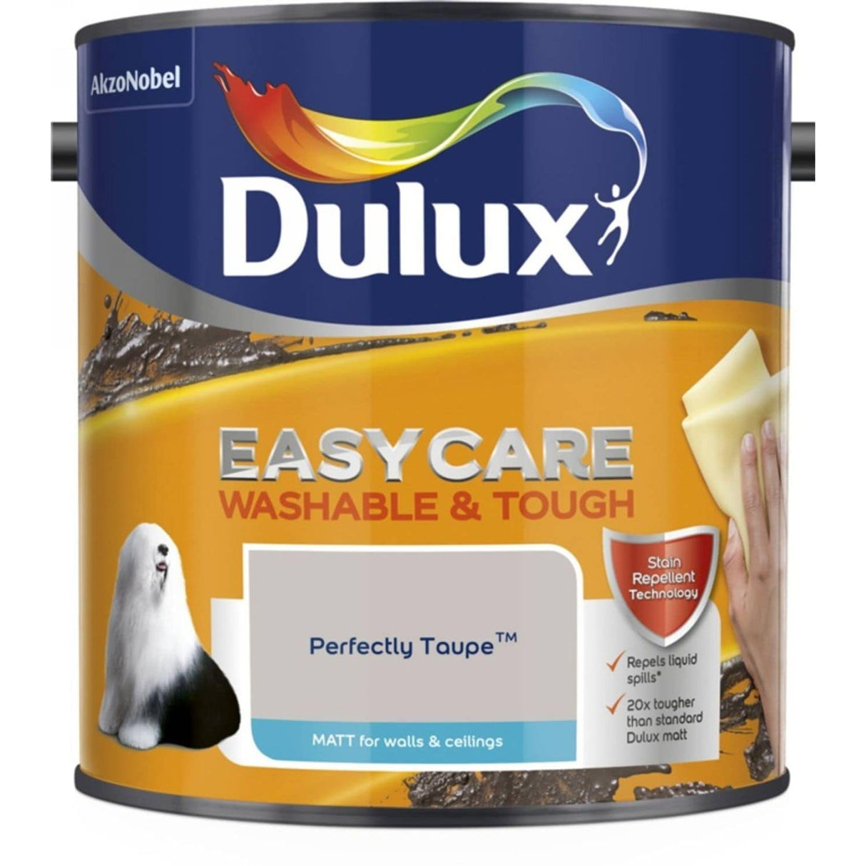 Easycare Matt Paint 2.5 Litre Perfect Taupe