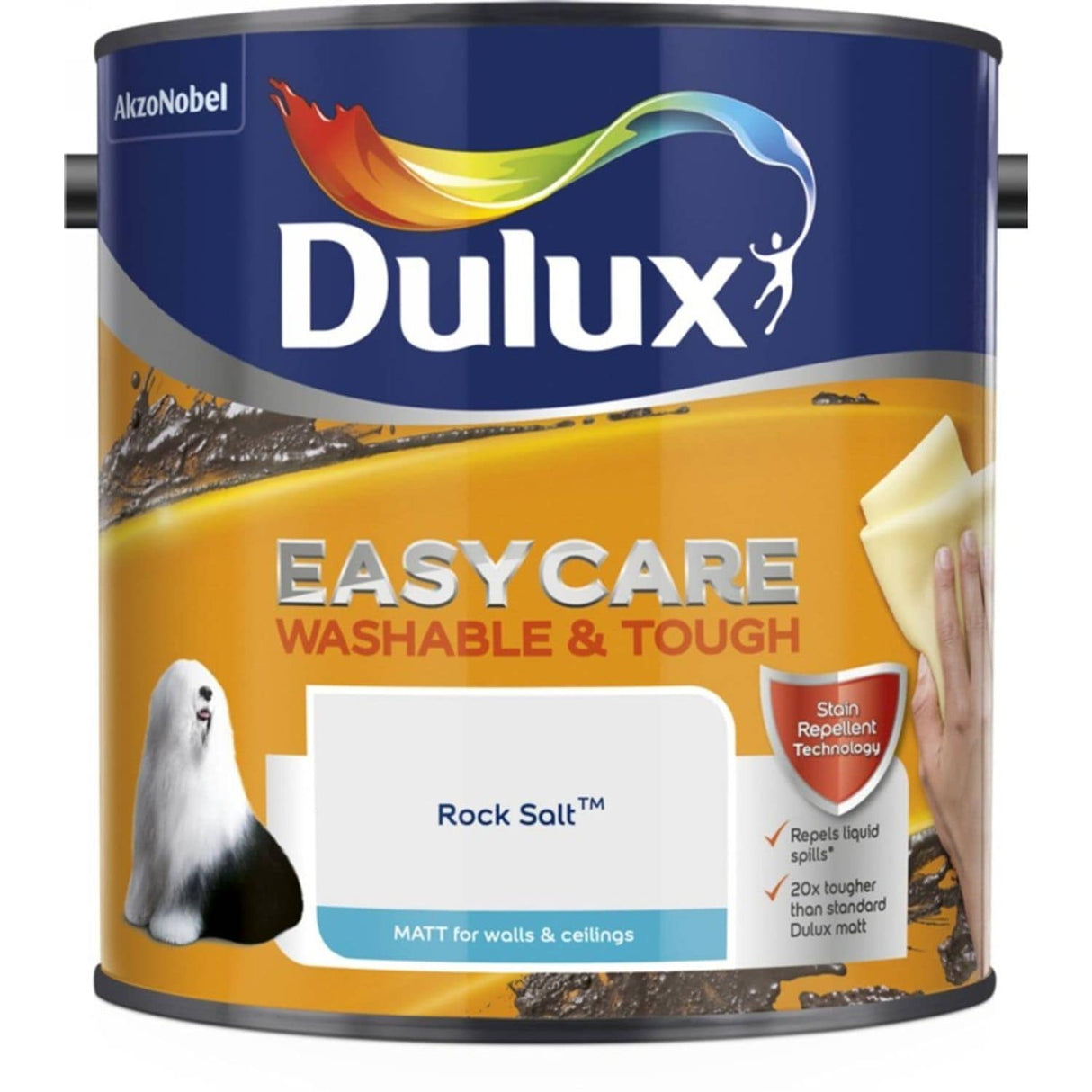 Easycare Matt Paint 2.5 Litre Rock Salt