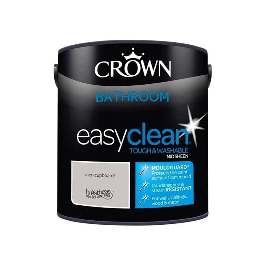 Easyclean Bathroom Mid Sheen 2.5L Linen Cupboard
